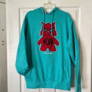 Maison Noir Mascot Patch Hoodie Medium